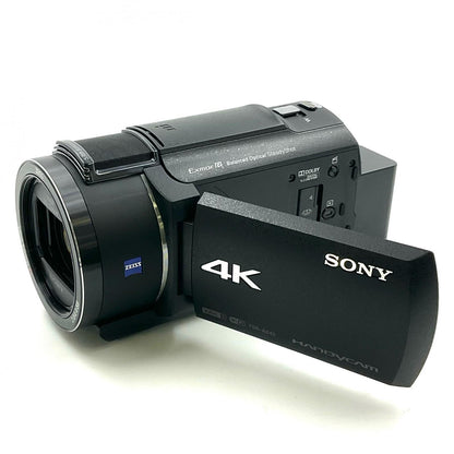 【全額返金保証】【最速発送】 SONY HANDYCAM FDR-AX45 ﾌﾞﾗｯｸ 美品 動作確認済