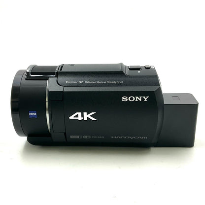 【全額返金保証】【最速発送】 SONY HANDYCAM FDR-AX45 ﾌﾞﾗｯｸ 美品 動作確認済