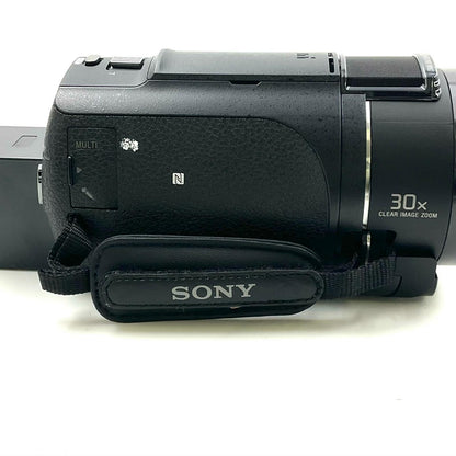 【全額返金保証】【最速発送】 SONY HANDYCAM FDR-AX45 ﾌﾞﾗｯｸ 美品 動作確認済