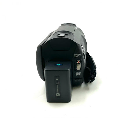 【全額返金保証】【最速発送】 SONY HANDYCAM FDR-AX45 ﾌﾞﾗｯｸ 美品 動作確認済