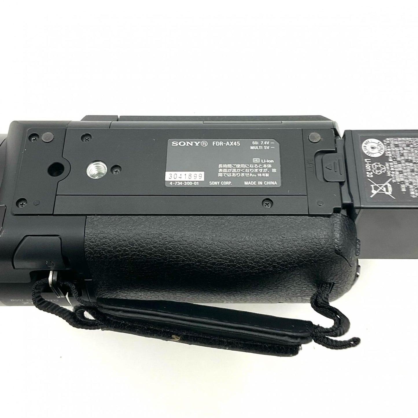 【全額返金保証】【最速発送】 SONY HANDYCAM FDR-AX45 ﾌﾞﾗｯｸ 美品 動作確認済