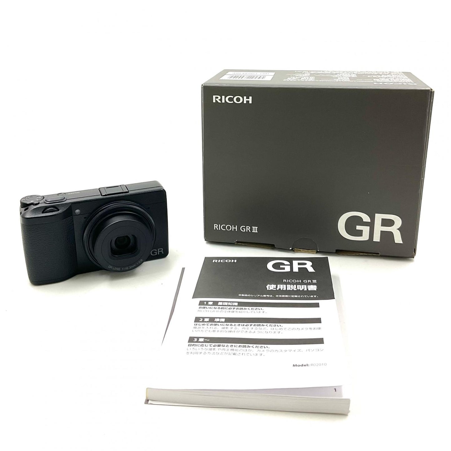 【全額返金保証】【最速発送】RICOH コンパクトデジタルカメラ GR III 動作確認済