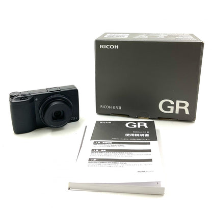 【全額返金保証】【最速発送】RICOH コンパクトデジタルカメラ GR III 動作確認済