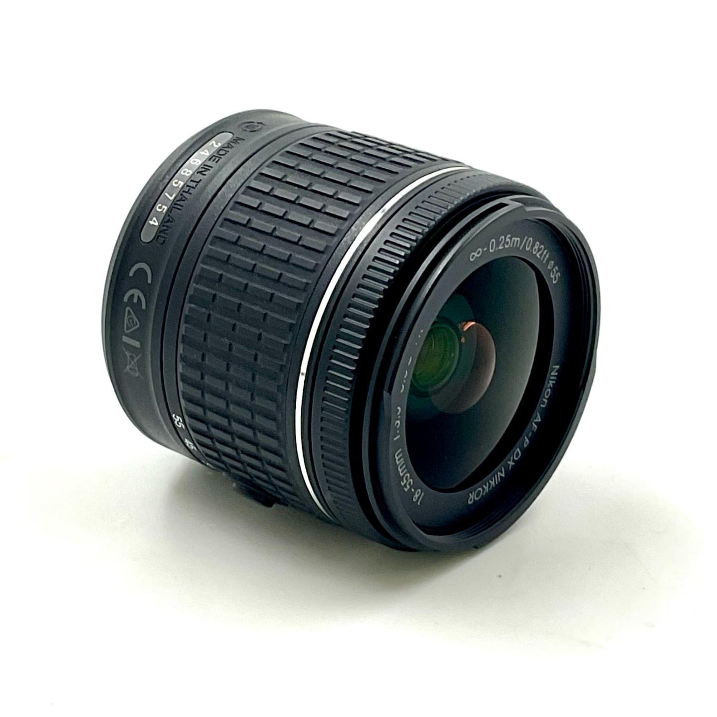 【全額返金保証】【最速発送】Nikon AF-P DX NIKKOR 18-55mm F3.5-5.6 G VR 美品 動作確認済