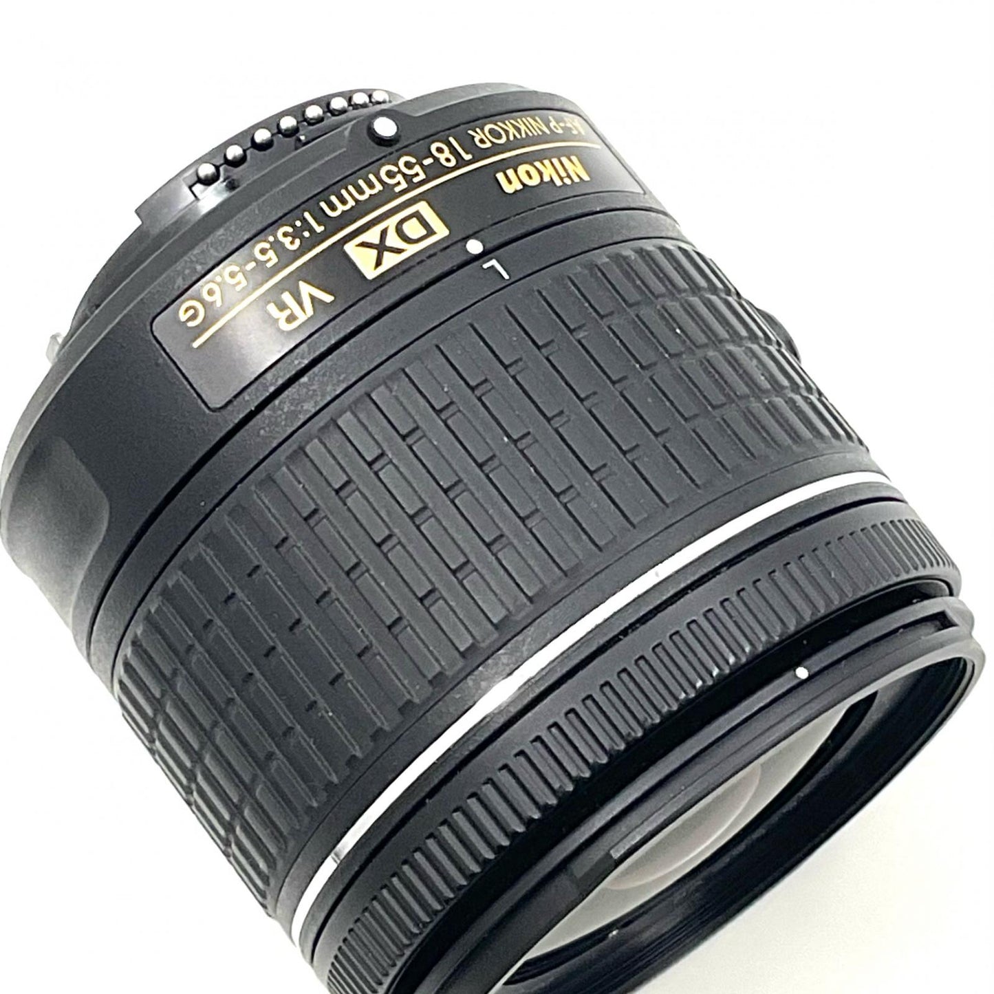【全額返金保証】【最速発送】Nikon AF-P DX NIKKOR 18-55mm F3.5-5.6 G VR 美品 動作確認済