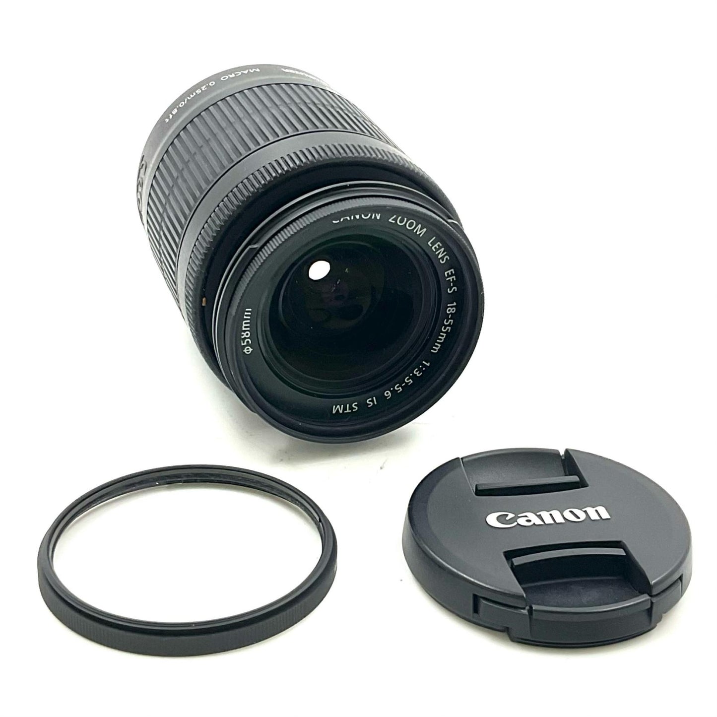 【全額返金保証】【最速発送】Canon EF-S 18-55mm F3.5-5.6 IS STM 動作確認済