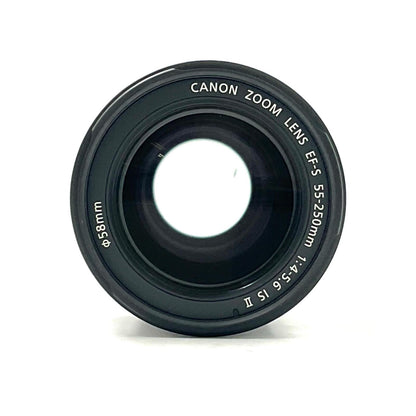 【全額返金保証】【最速発送】Canon EF-S 55-250mm F4-5.6 IS II 美品 動作確認済