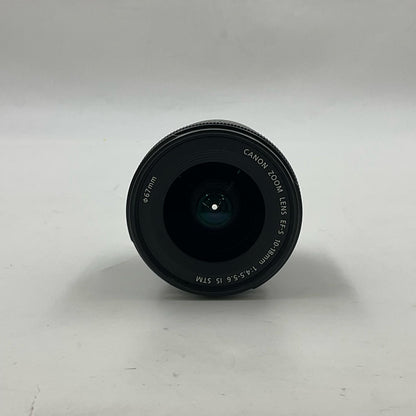 【全額返金保証】【最速発送】Canon EF-S10-18mm F4.5-5.6 IS STM 美品 動作確認済