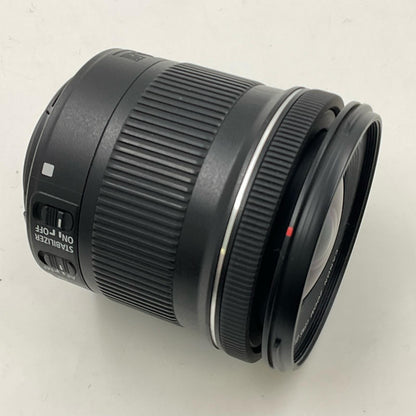 【全額返金保証】【最速発送】Canon EF-S10-18mm F4.5-5.6 IS STM 美品 動作確認済