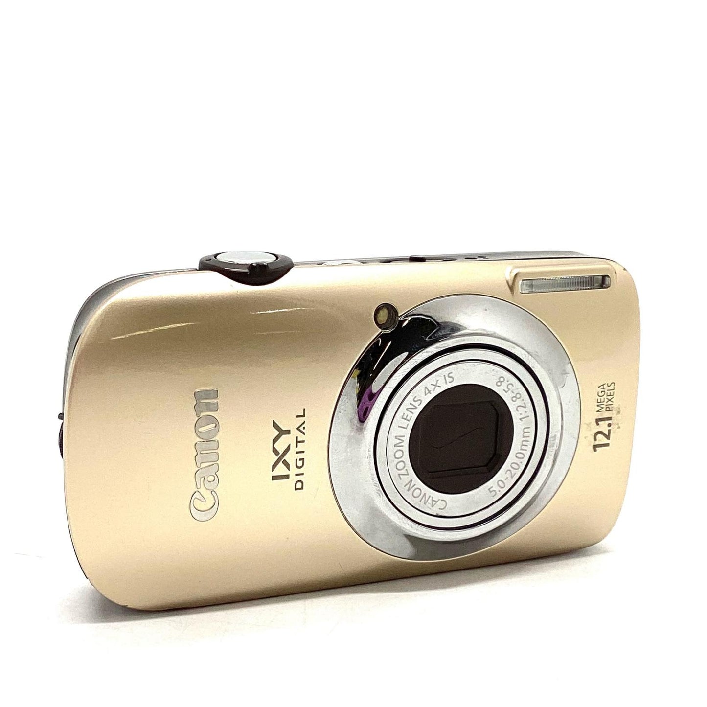 【全額返金保証】【最速発送】Canon コンパクトデジタルカメラ IXY DIGITAL 510 IS ｺﾞｰﾙﾄﾞ 動作確認済