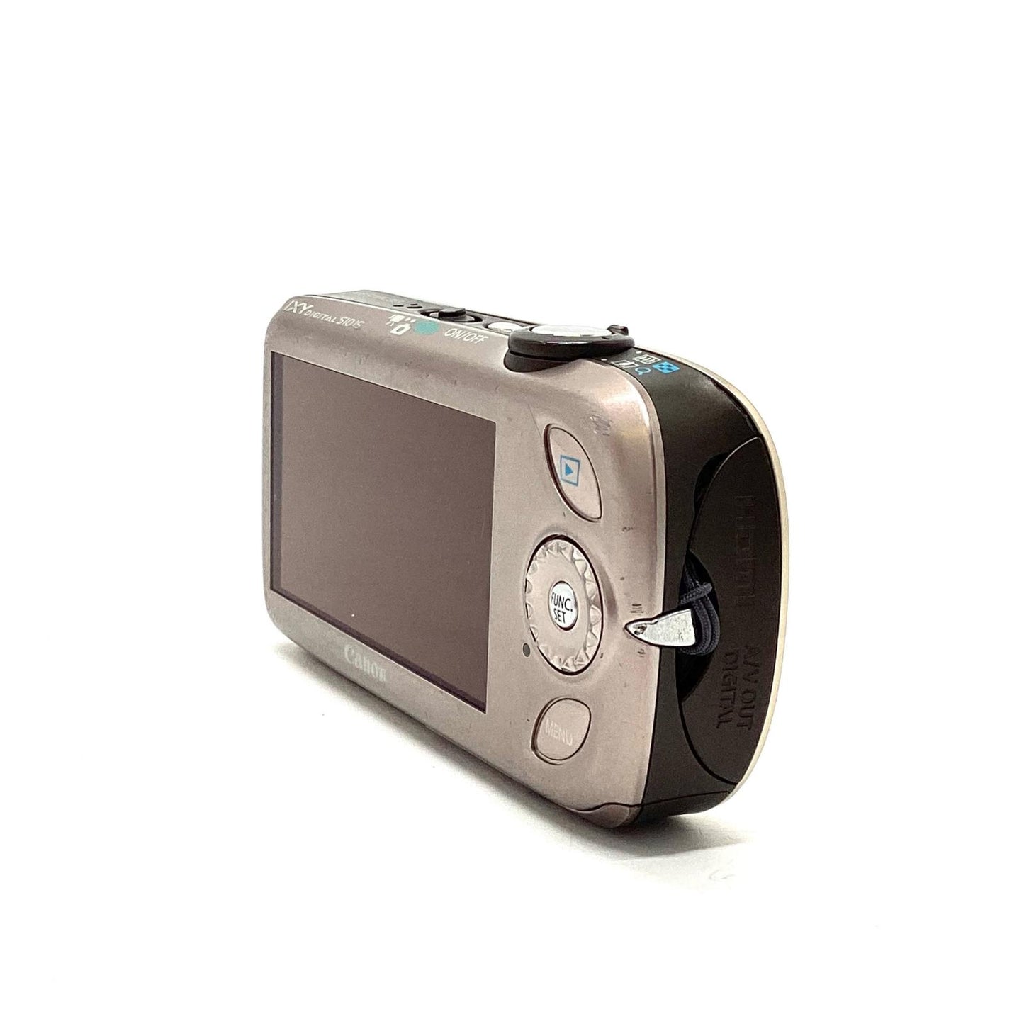 【全額返金保証】【最速発送】Canon コンパクトデジタルカメラ IXY DIGITAL 510 IS ｺﾞｰﾙﾄﾞ 動作確認済