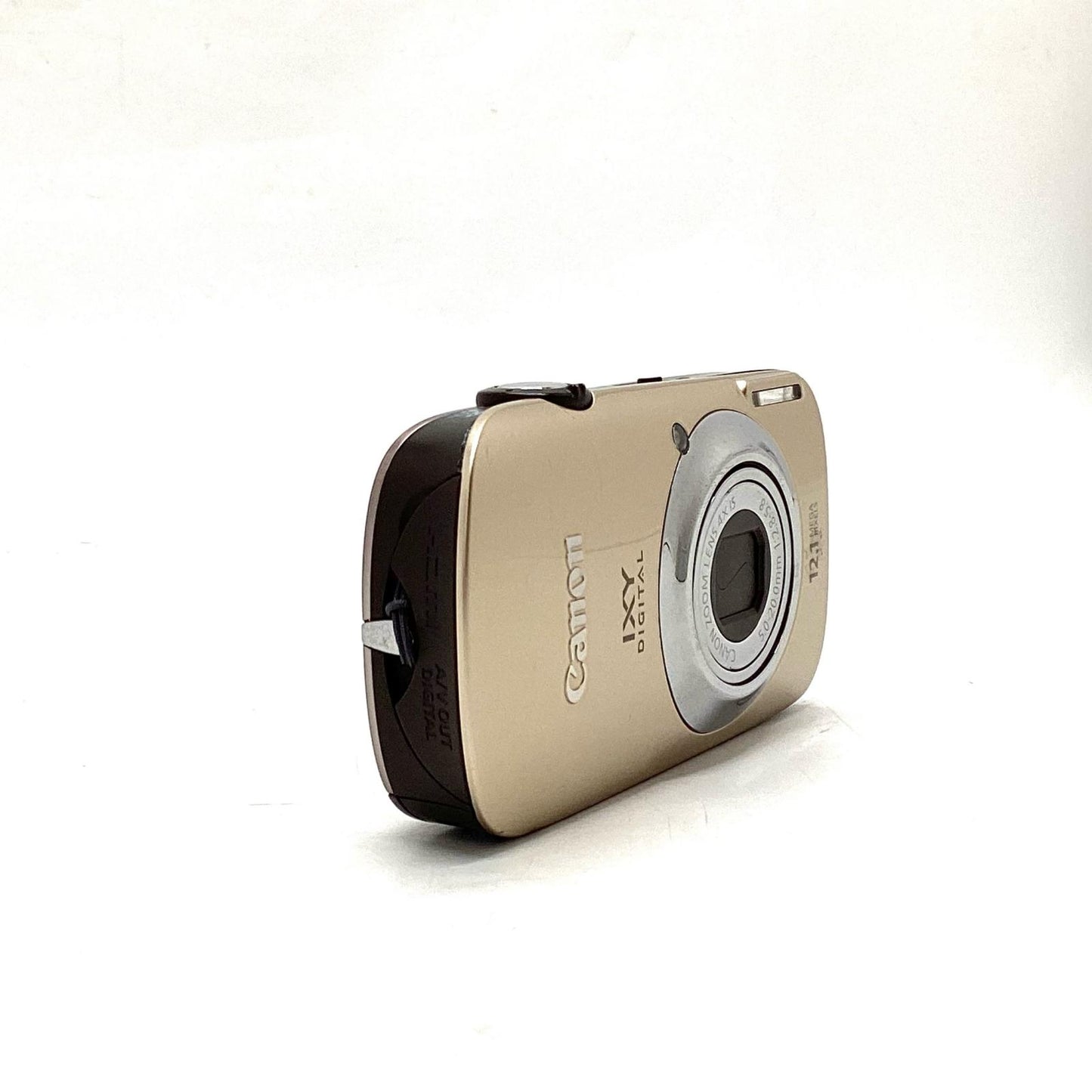 【全額返金保証】【最速発送】Canon コンパクトデジタルカメラ IXY DIGITAL 510 IS ｺﾞｰﾙﾄﾞ 動作確認済