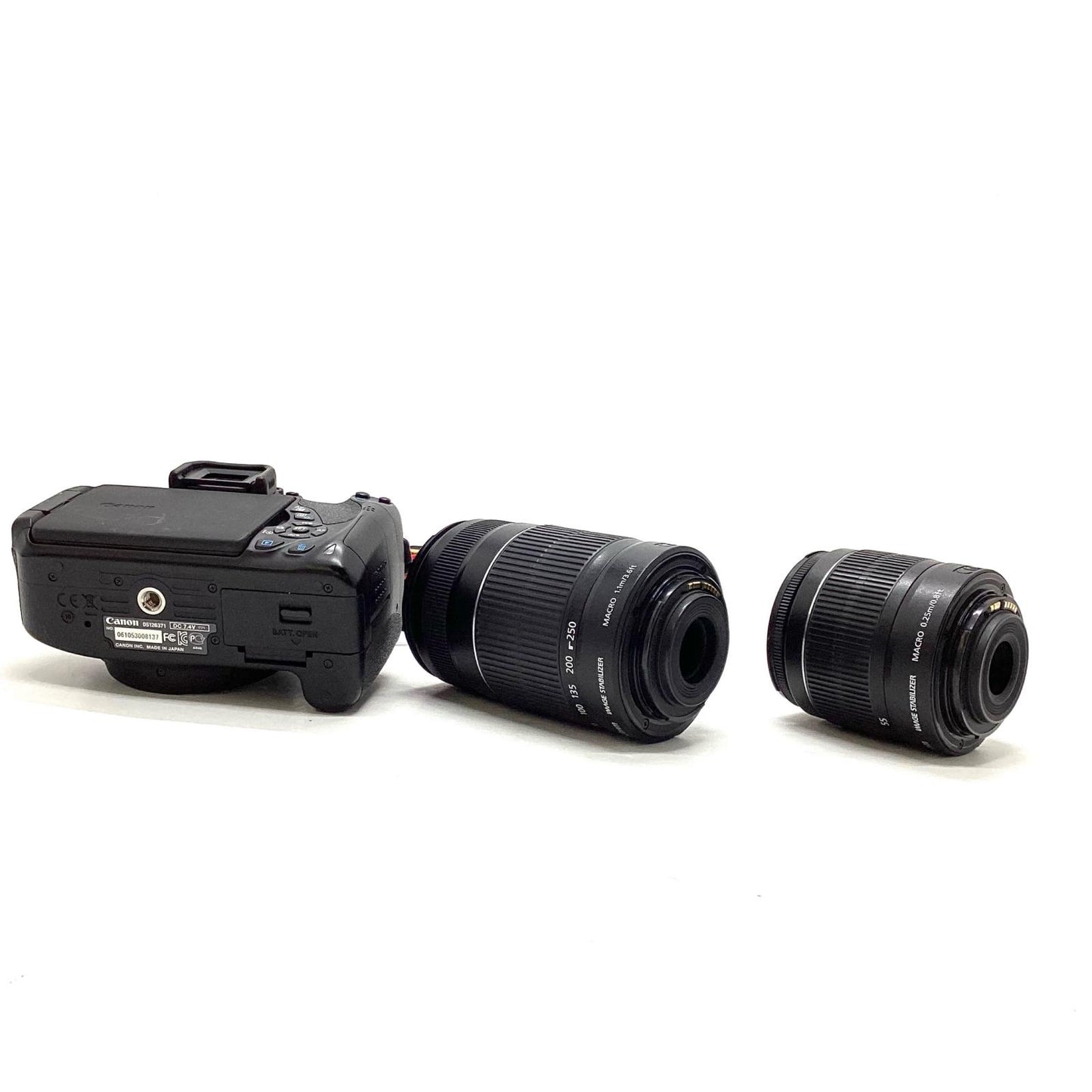 【全額返金保証】【最速発送】Canon デジタル一眼 EOS Kiss X6i ダブルズームレンズキット 動作確認済