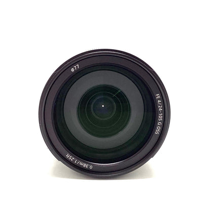 【全額返金保証】【最速発送】 SONY FE 24-105mm F4 G OSS SEL24105G 美品 動作確認済