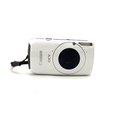 【全額返金保証】【最速発送】Canon コンパクトデジタルカメラ IXY 30 S ホワイト 美品 動作確認済