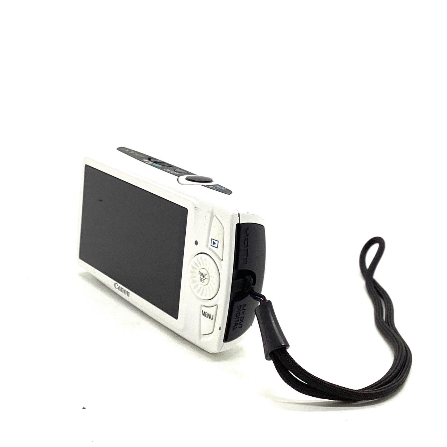 【全額返金保証】【最速発送】Canon コンパクトデジタルカメラ IXY 30 S ホワイト 美品 動作確認済