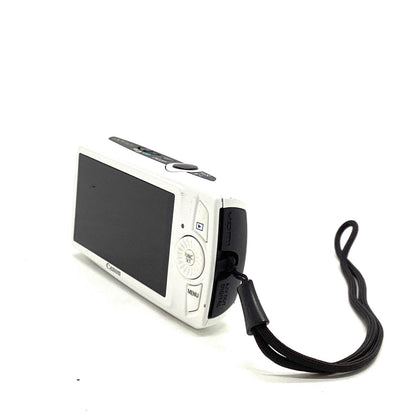 【全額返金保証】【最速発送】Canon コンパクトデジタルカメラ IXY 30 S ホワイト 美品 動作確認済