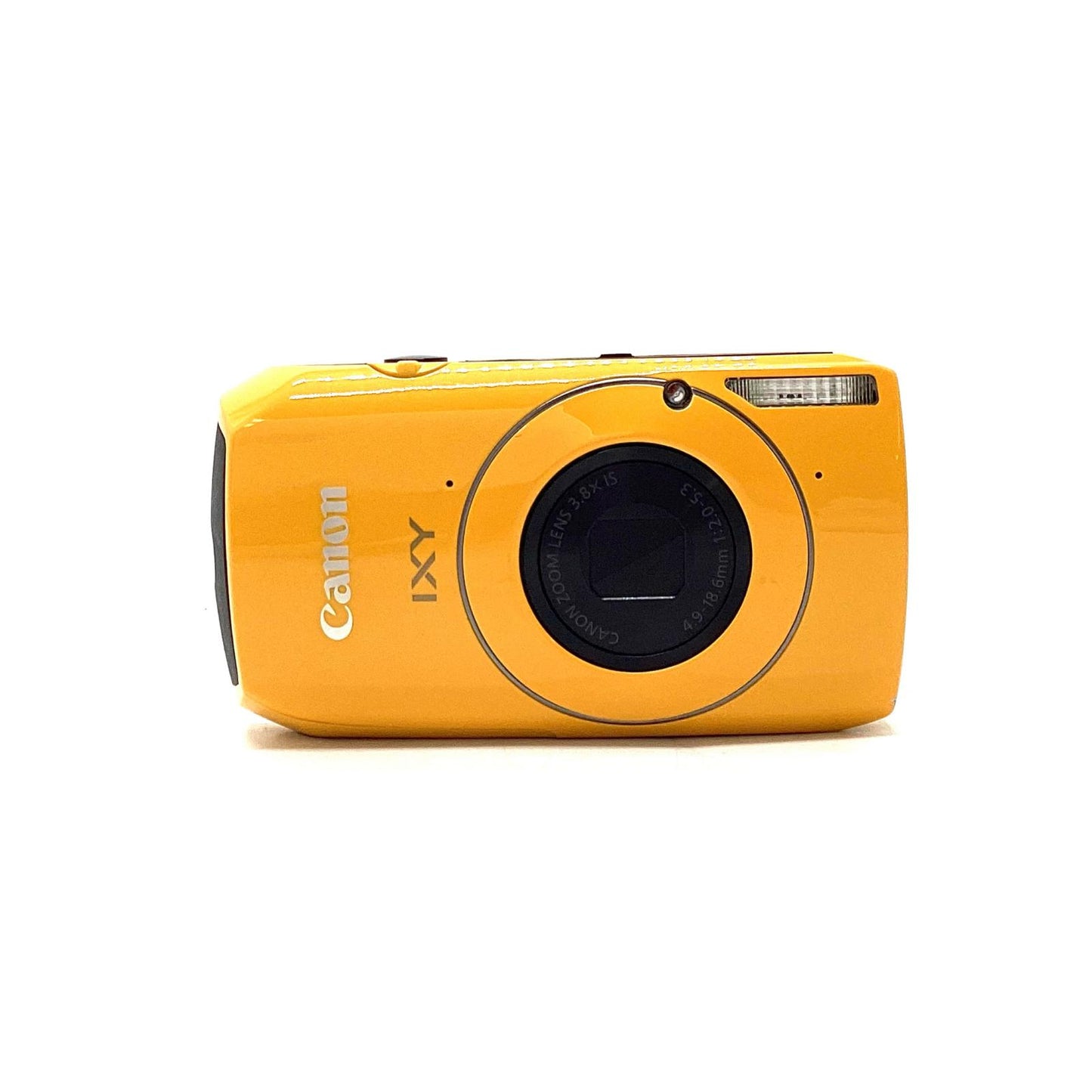 【全額返金保証】【最速発送】Canon コンパクトデジタルカメラ IXY 30 S イエロー 美品 動作確認済