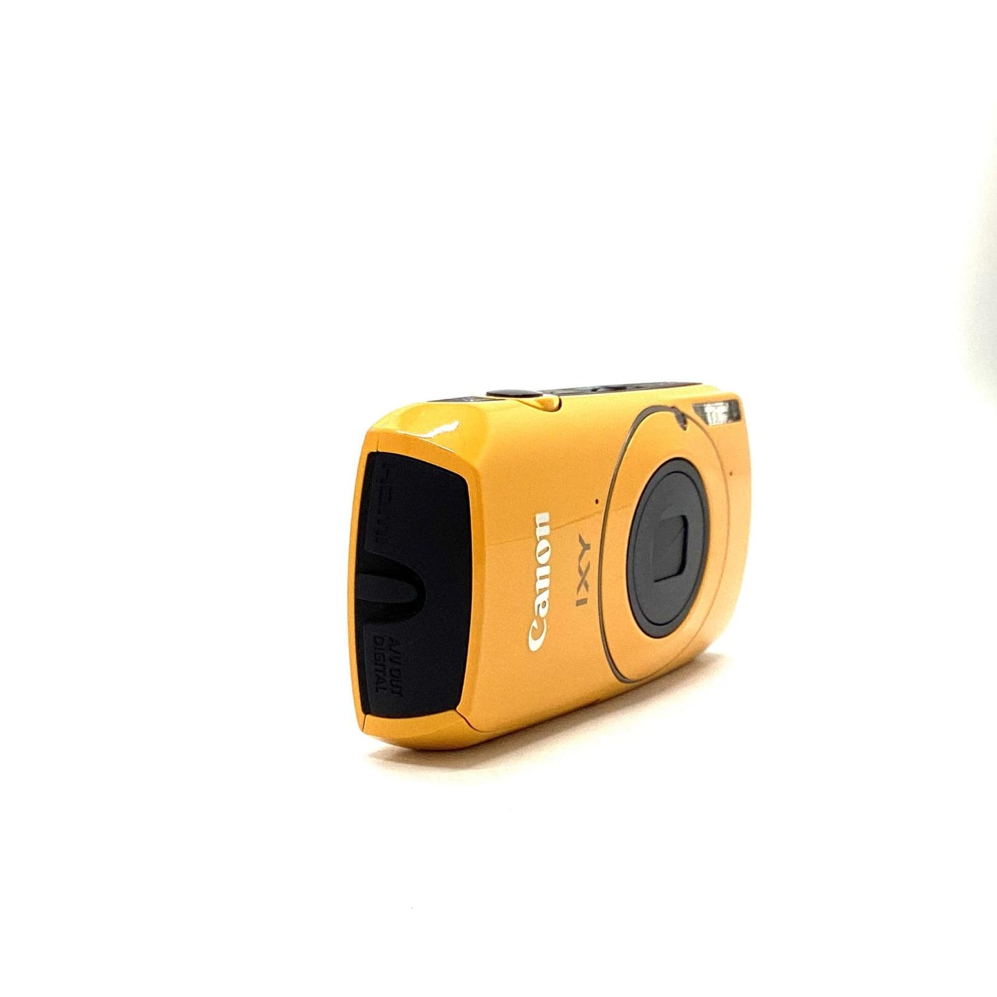 【全額返金保証】【最速発送】Canon コンパクトデジタルカメラ IXY 30 S イエロー 美品 動作確認済