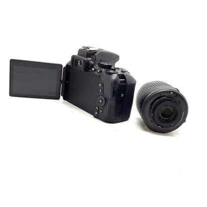 【全額返金保証】【最速発送】Nikon デジタル一眼 D5600 18-55 VR レンズキット 美品 動作確認済