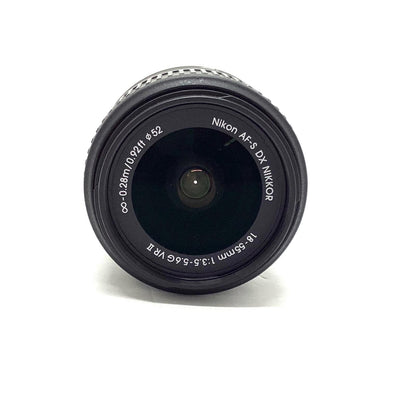 【全額返金保証】【最速発送】Nikon AF-S DX NIKKOR 18-55mm f/3.5-5.6G VR II 美品 動作確認済