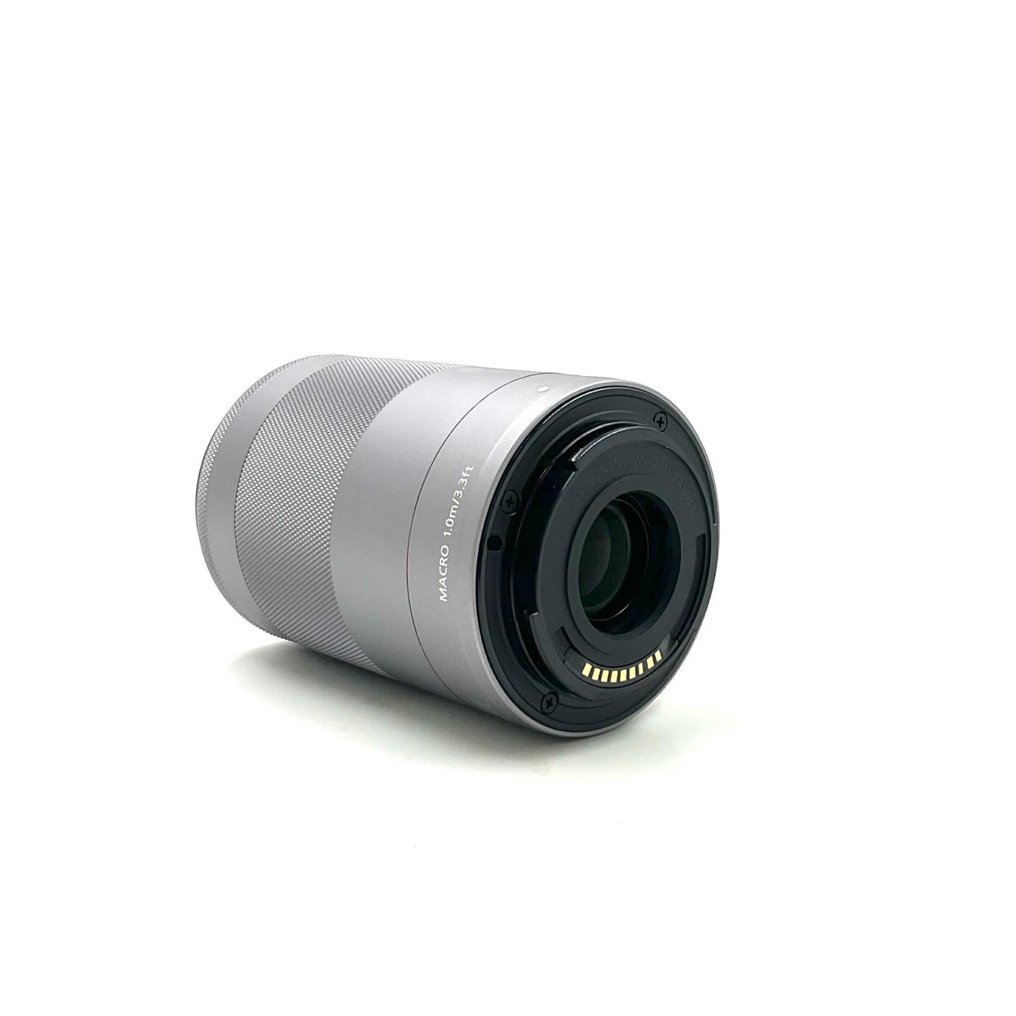 【全額返金保証】【最速発送】Canon EF-M55-200mm F4.5-6.3 IS STM [シルバー] 美品 動作確認済