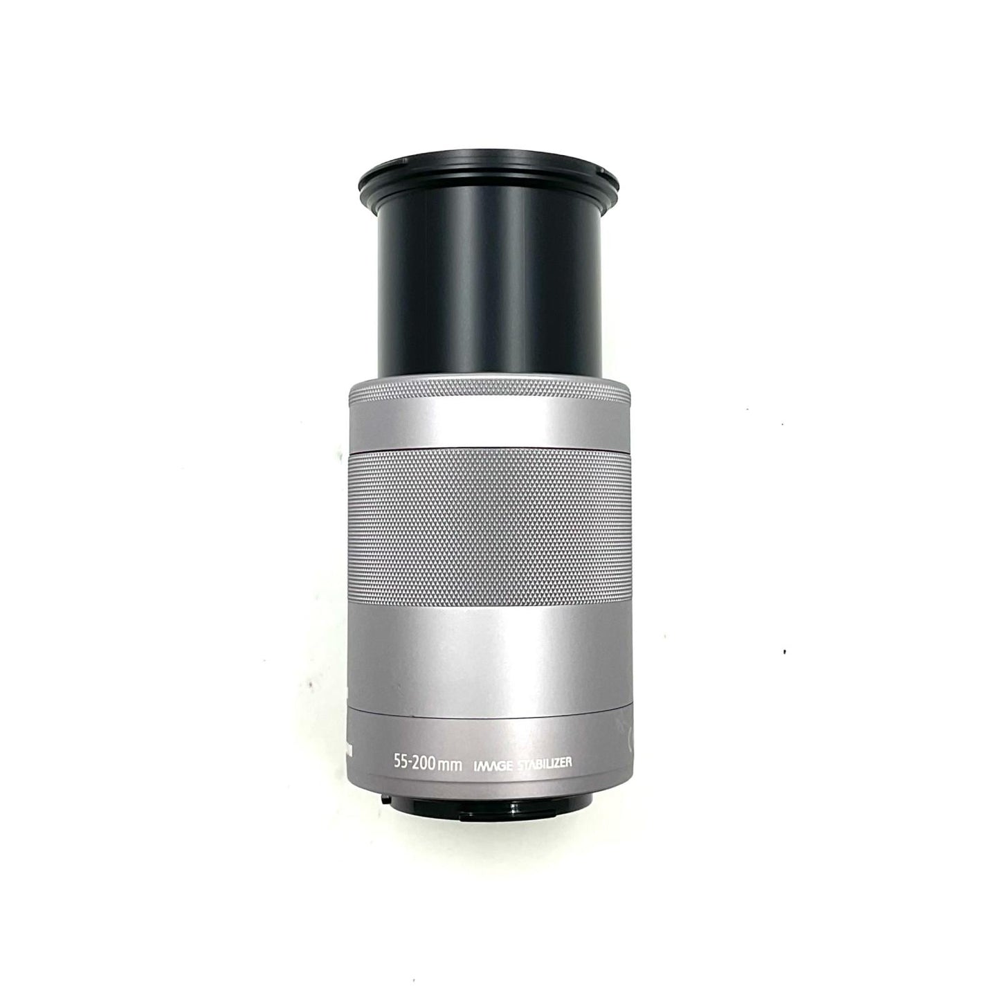 【全額返金保証】【最速発送】Canon EF-M55-200mm F4.5-6.3 IS STM [シルバー] 美品 動作確認済