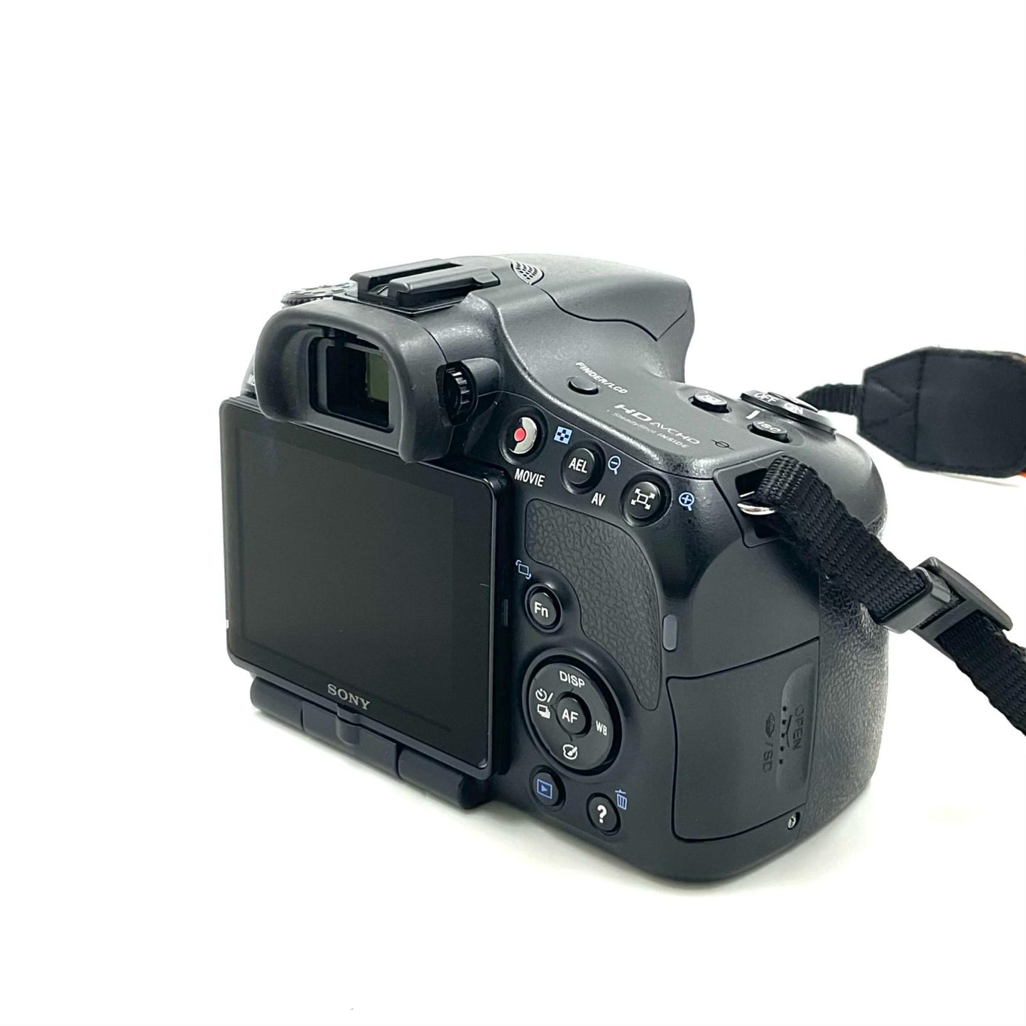 【全額返金保証】【最速発送】Sony デジタル一眼 α65 SLT-A65V ボディ ブラック 美品 動作確認済