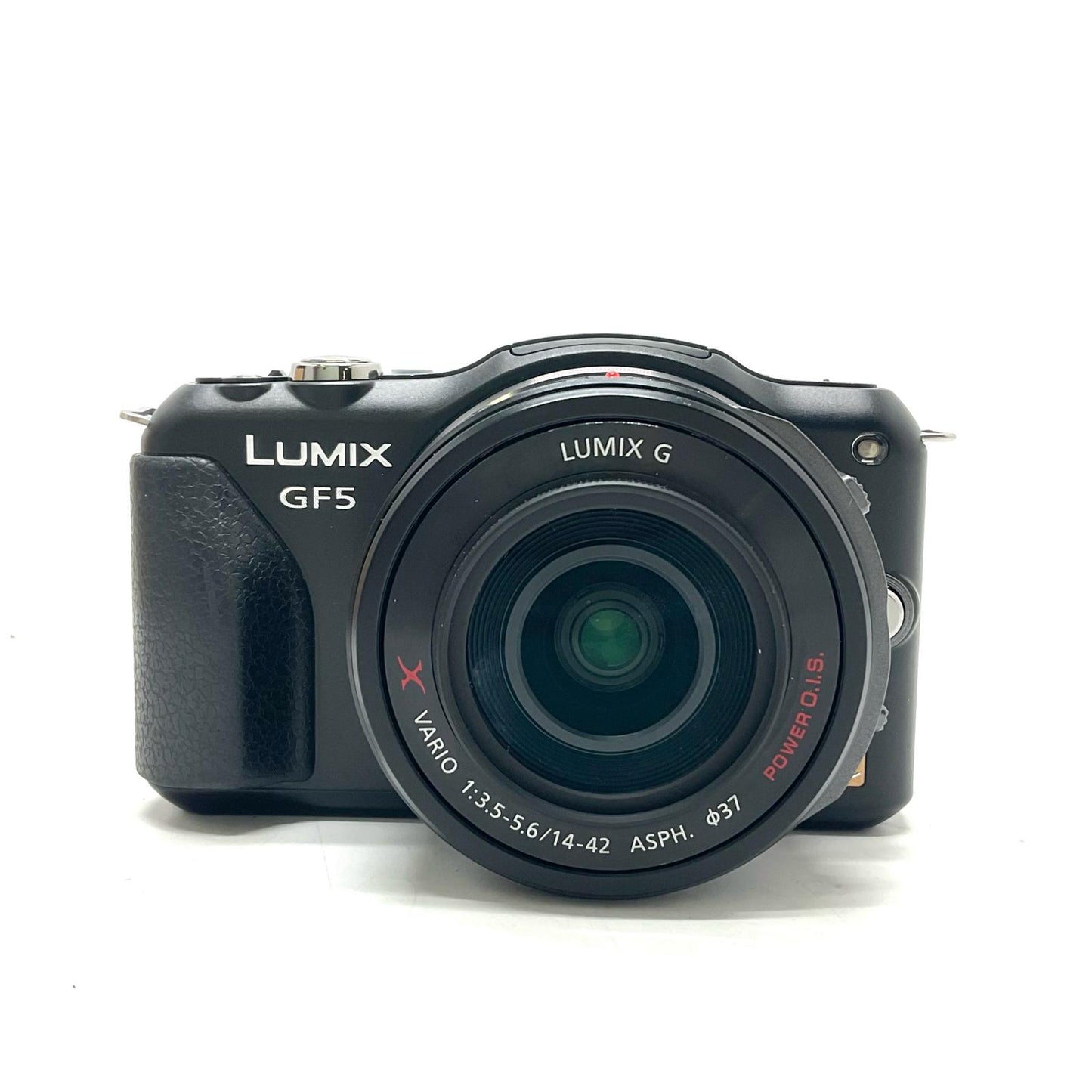 【全額返金保証】【最速発送】Panasonic デジタル一眼 LUMIX DMC-GF5X-K 電動ズームレンズキット エスプリブラック 美品 動作確認済