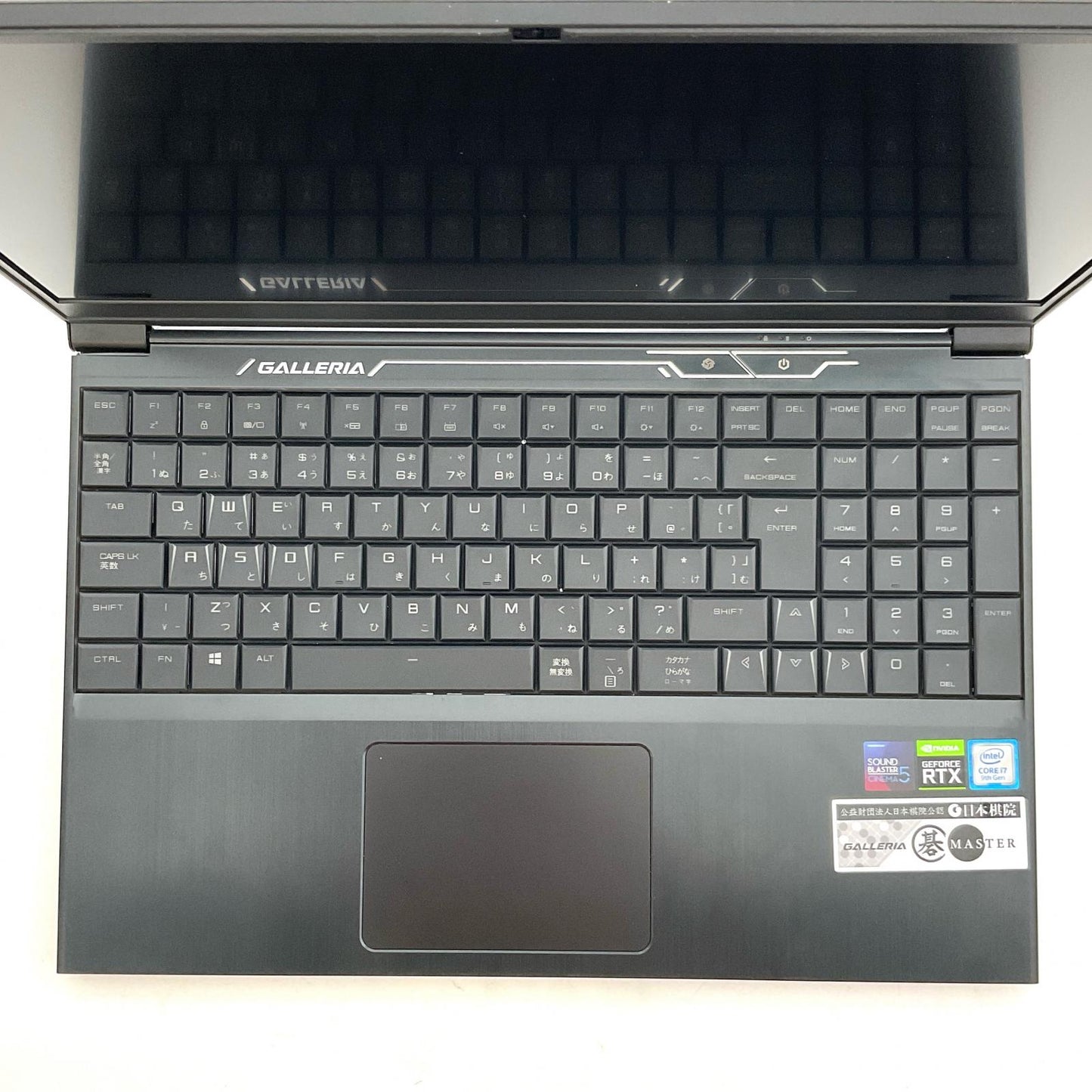 【全額返金保証】【最速発送】ドスパラ GALLERIA GCR2070RGF-E i7-9750H 16GB SSD 512GB RTX 2070 100% 美品 動作確認済