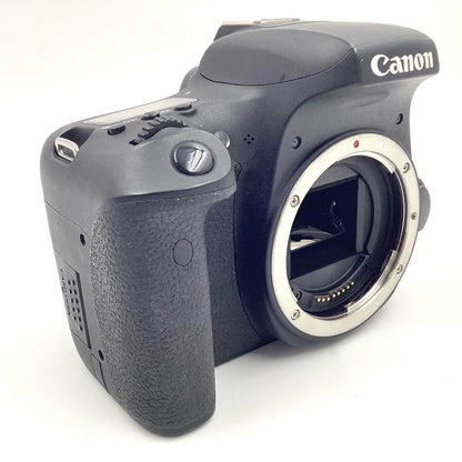 【全額返金保証】【最速発送】Canon デジタル一眼 EOS 8000D ボディ ブラック 美品 動作確認済
