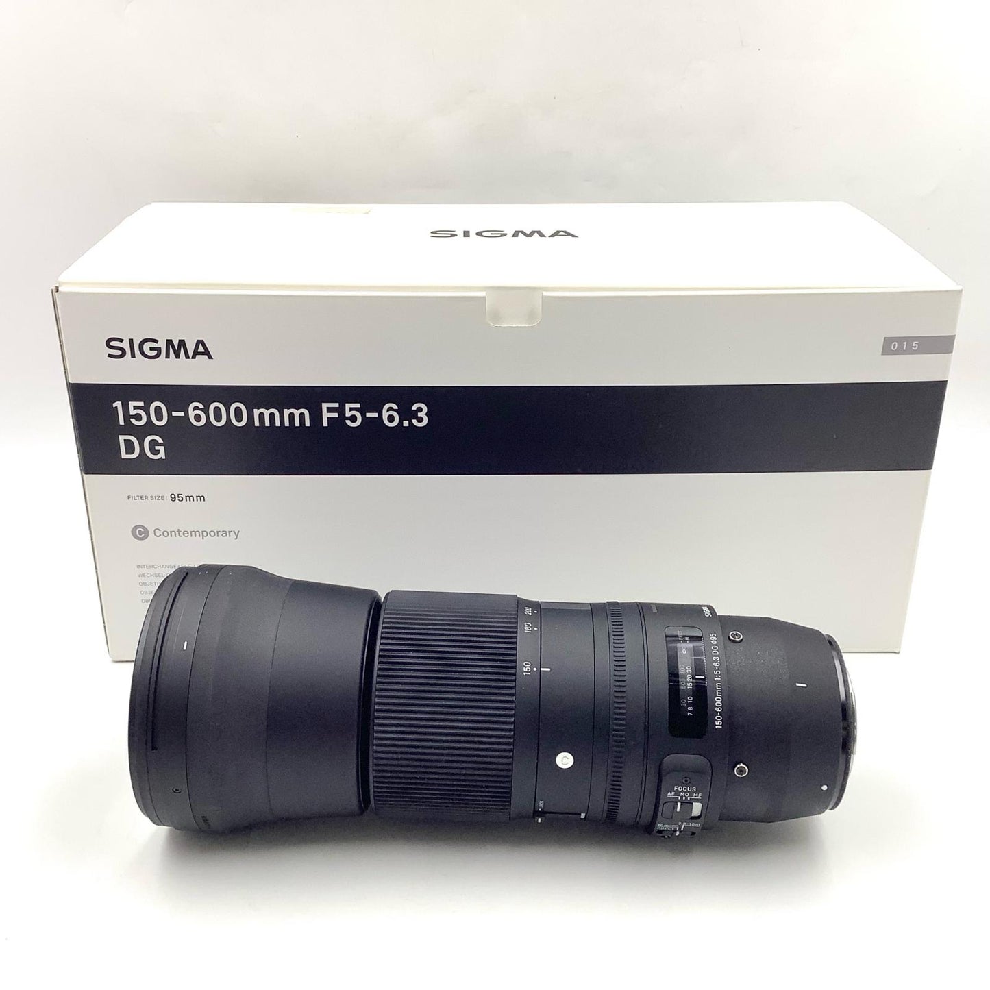 【全額返金保証】【最速発送】SIGMA 150-600mm F5-6.3 DG OS HSM Contemporary [キヤノン用] 美品 動作確認済