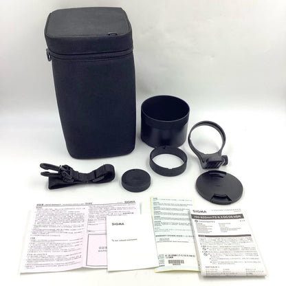 【全額返金保証】【最速発送】SIGMA 150-600mm F5-6.3 DG OS HSM Contemporary [キヤノン用] 美品 動作確認済