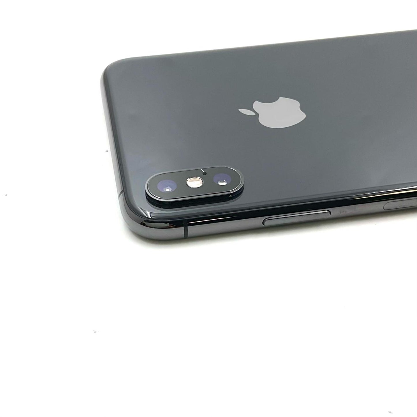 【全額返金保証】【最速発送】Apple iPhone iPhone XS Max 64GB スペースグレイ Softbank 白ロム 動作確認済 93%