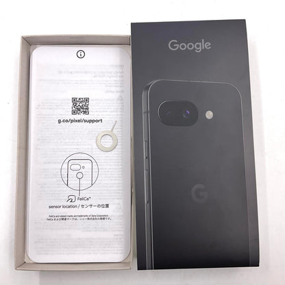 【全額返金保証】【最速発送】Google Pixel 9a 128GB au SIMフリー G3Y12 美品 動作確認済