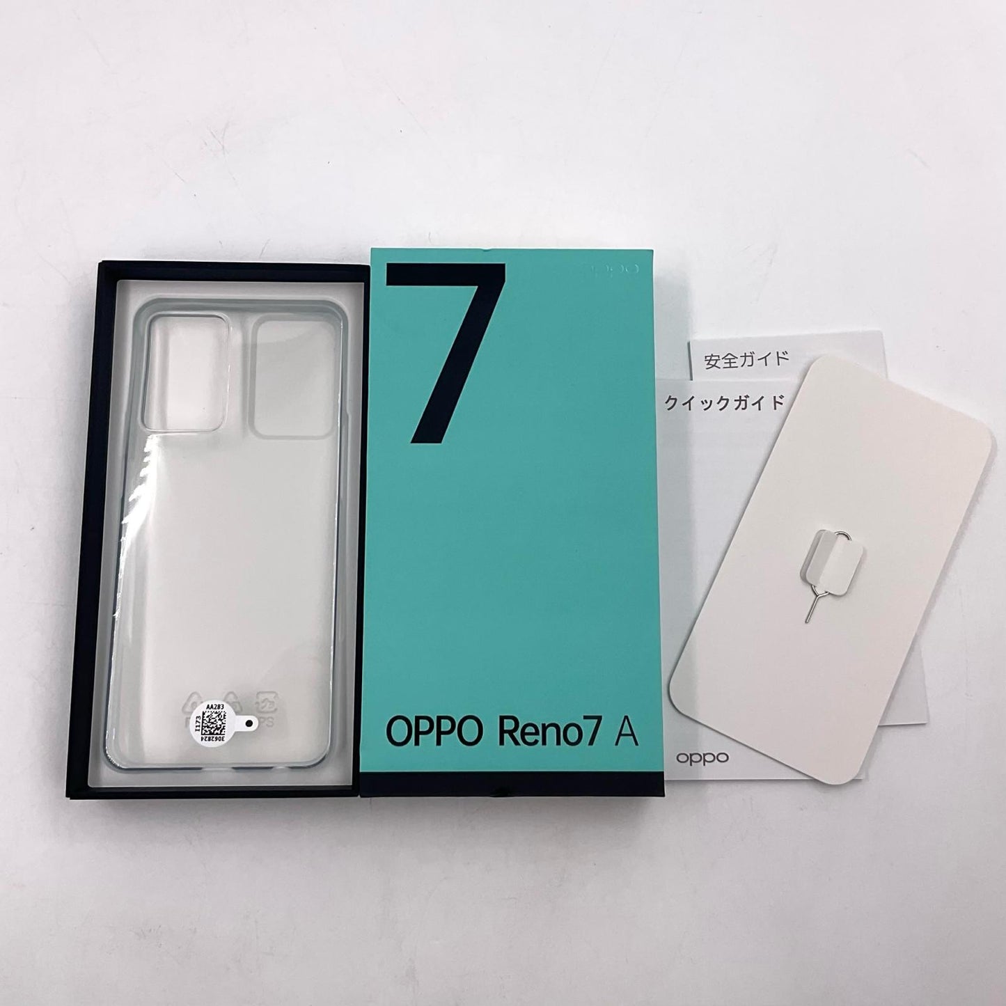 【全額返金保証】【最速発送】OPPO Reno 7 A 128GB SIMフリー CPH2353 白ロム 美品 動作確認済