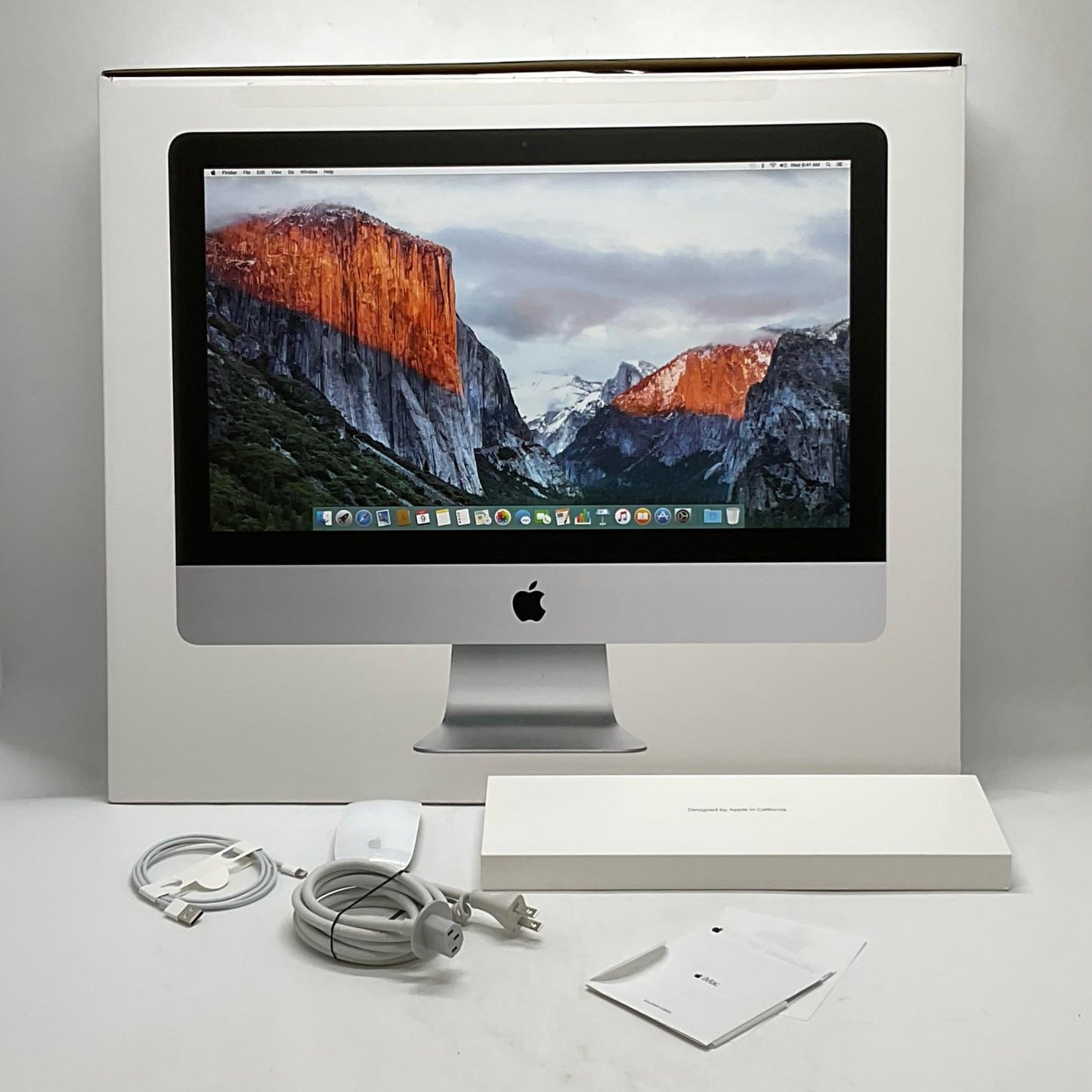 【最速発送】Apple iMac 21.5インチ クアッドコア intel core i5 8GB HDD 1TB シルバー【難有】