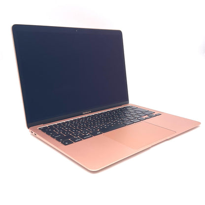 【全額返金保証】【最速発送】Apple MacBook Air 13.3インチ 2020 Apple M1 8GB 256GB ゴールド 96% 美品 動作確認済