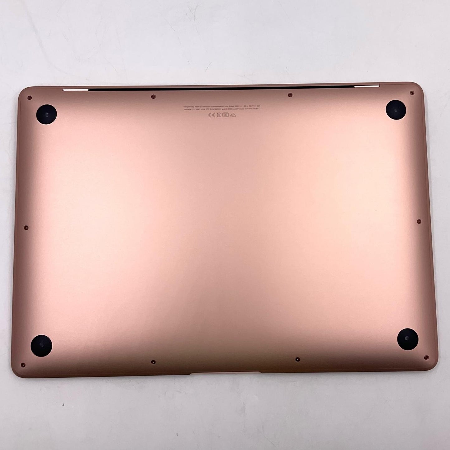 【全額返金保証】【最速発送】Apple MacBook Air 13.3インチ 2020 Apple M1 8GB 256GB ゴールド 96% 美品 動作確認済