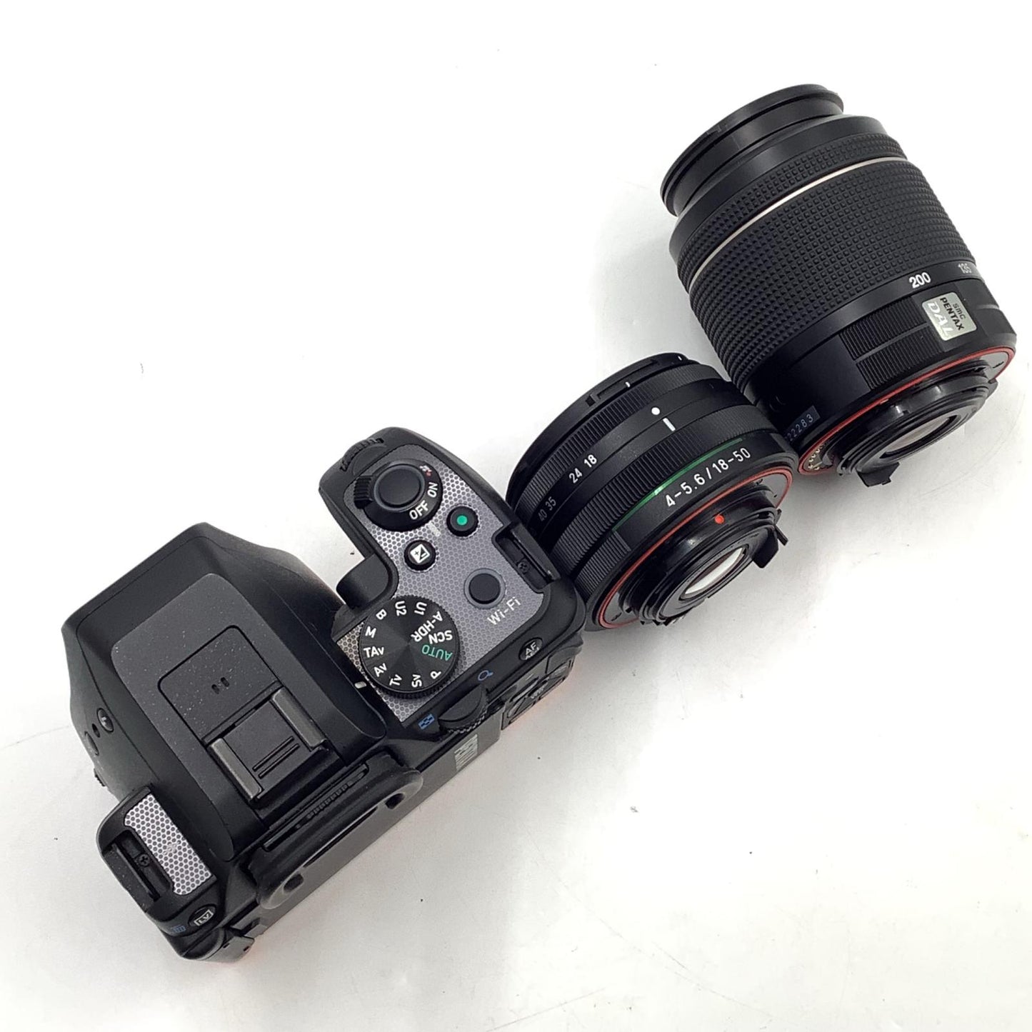 【全額返金保証】【最速発送】PENTAX デジタル一眼 K-S2 ダブルズームキット [ブラック×オレンジ] ブラック×オレンジ 美品 動作確認済