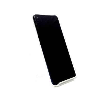 【全額返金保証】【最速発送】OPPO Reno 5 A 128GB シルバーブラック Softbank A101OP 白ロム 動作確認済