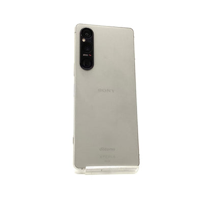 【最速発送】Sony Xperia 1 V 256GB docomo SIMフリー SO-51D 白ロム【難有】
