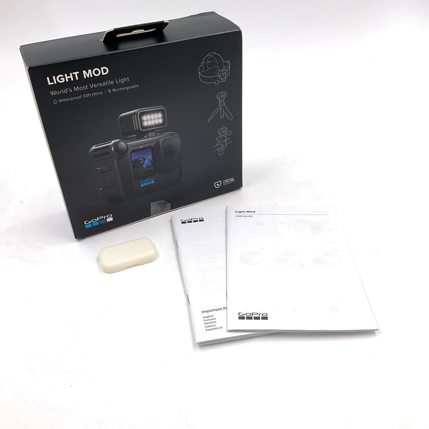【全額返金保証】【最速発送】GoPro Light Mod ライトモジュラー ALTSC-001-AS 美品 動作確認済