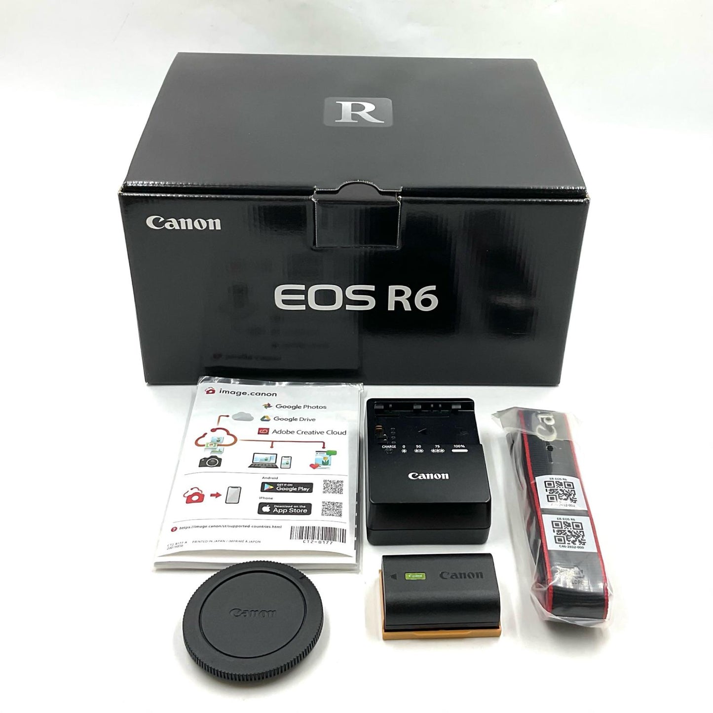 【全額返金保証】【最速発送】Canon デジタル一眼 EOS R6 ボディ ブラック 美品 動作確認済