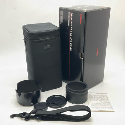 【全額返金保証】【最速発送】SIGMA APO 50-500mm F4.5-6.3 DG OS HSM (キヤノン用) 動作確認済