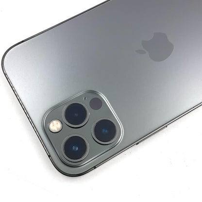 【全額返金保証】【最速発送】Apple iPhone iPhone 12 Pro 128GB グラファイト docomo 白ロム 動作確認済 79%