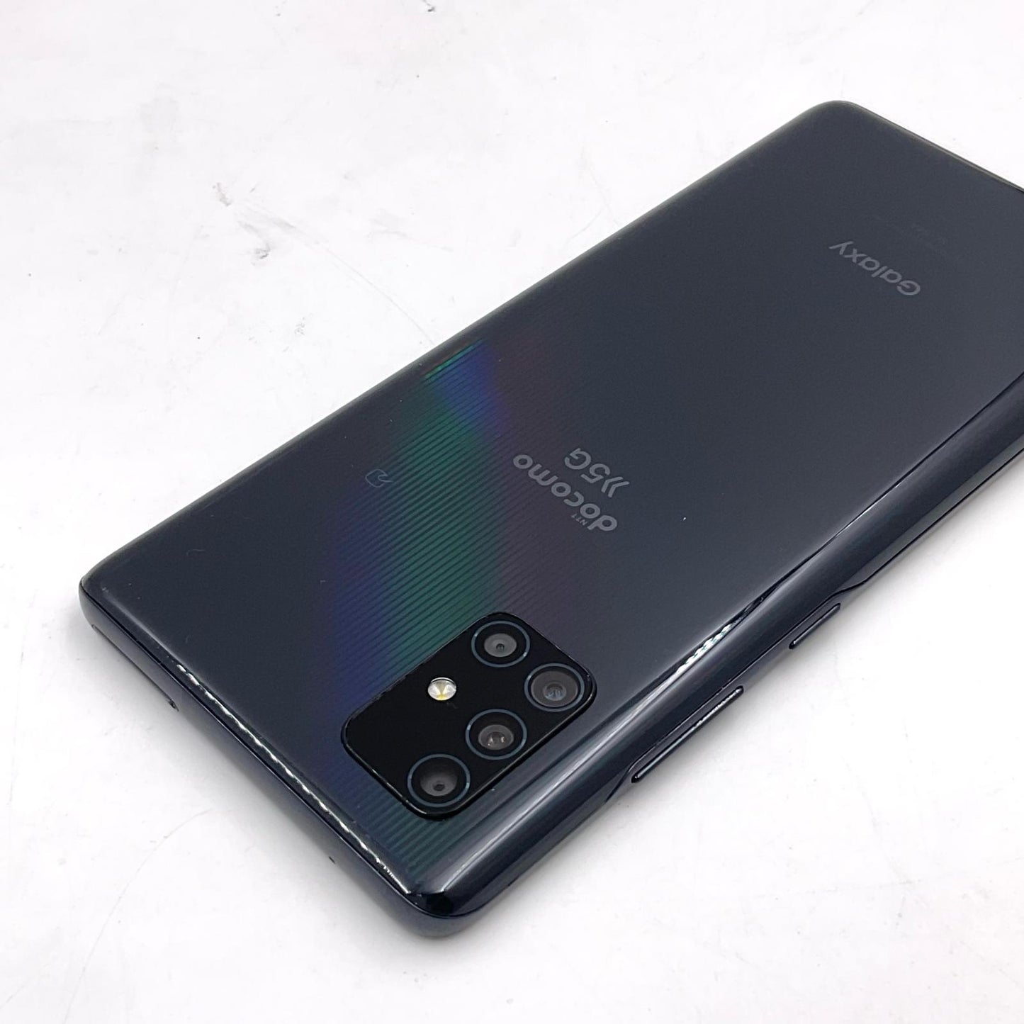 【全額返金保証】【最速発送】SAMSUNG Galaxy A51 5G 128GB プリズム ブリックス ブラック docomo SC-54A 白ロム 美品 動作確認済
