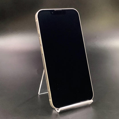 【全額返金保証】【最速発送】Apple iPhone iPhone 13 128GB スターライト 白ロム 美品 動作確認済 80%