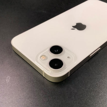 【全額返金保証】【最速発送】Apple iPhone iPhone 13 128GB スターライト 白ロム 美品 動作確認済 80%
