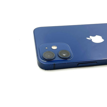 【全額返金保証】【最速発送】Apple iPhone iPhone 12 mini 128GB ブルー au SIMフリー 白ロム 動作確認済 91%